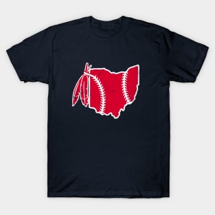 Cleveland Ohio Baseball - Navy 2 T-Shirt